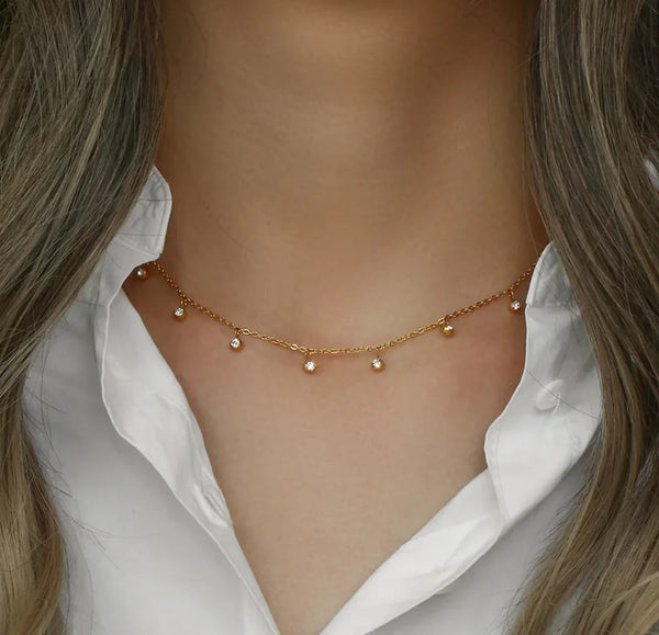Finnora Necklace - 18k Gold Plated
