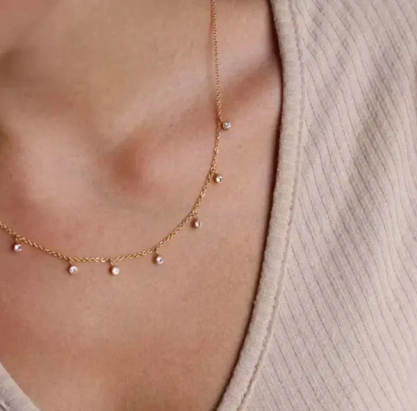 Finnora Necklace - 18k Gold Plated