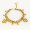 Double Layer Heart Chain Bracelet