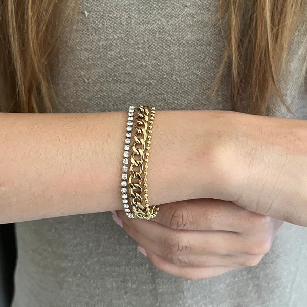 Tennis Chain Bracelet