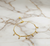 Minimal Stones Stud Bracelet