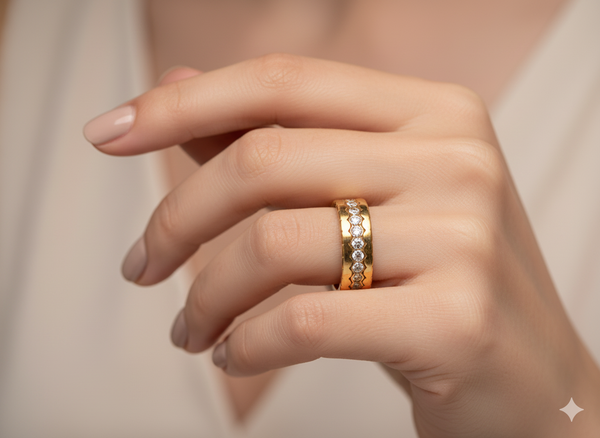 Three's A Crowd Stack Ring