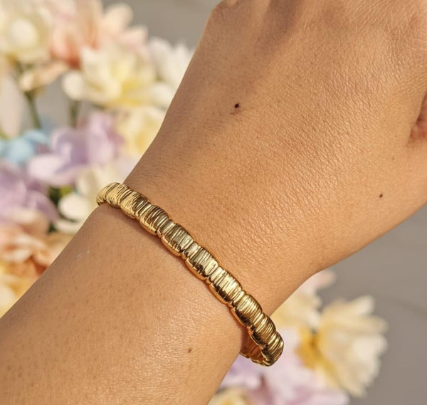 Textured Bar Bangle