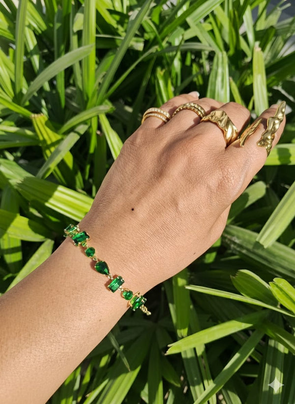 Emerald Gena Bracelet