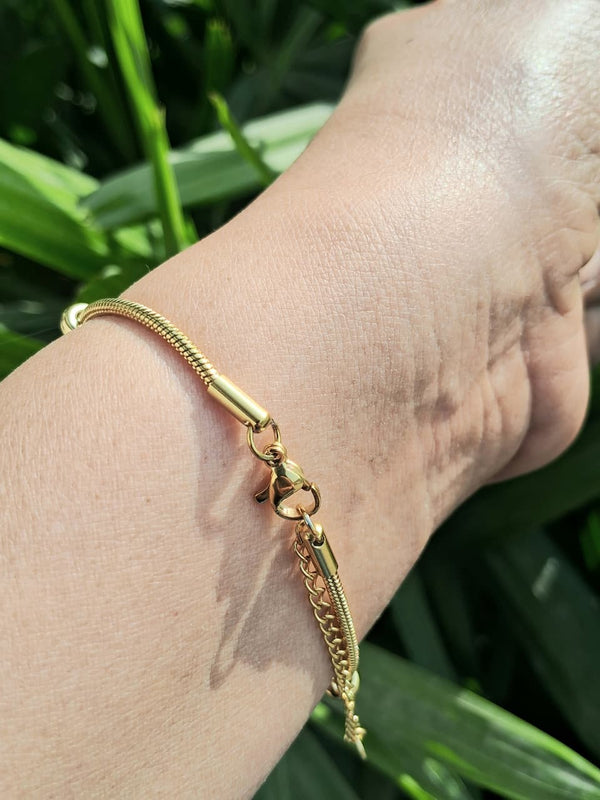 Heart Charm Bracelet