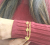 Flower Snake Chain Bracelet