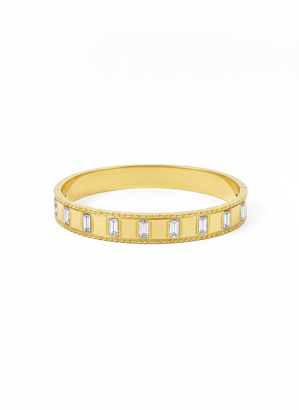 Window Reflection Thick Bracelet