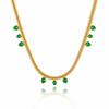 Emerald Solace Crystal Necklace