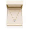 Minimal Heart Crystal Necklace