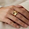 Chunky Wave Ring