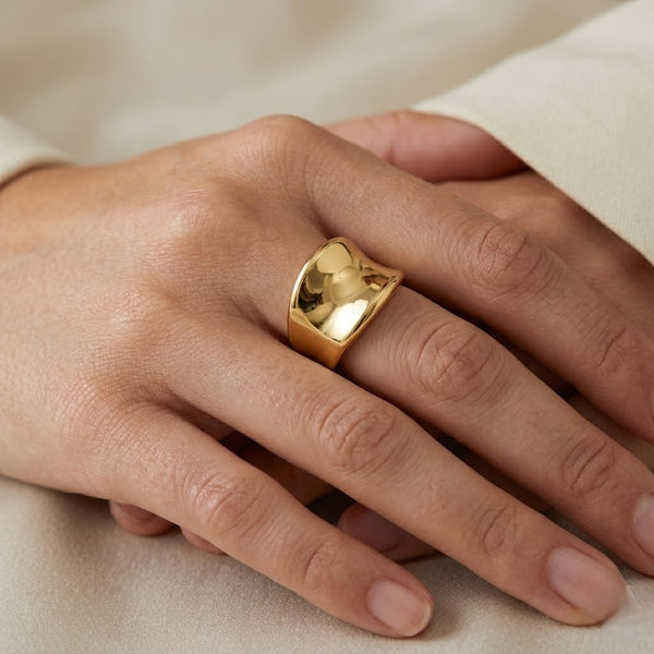 Chunky Wave Ring