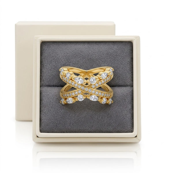 Downtown Stud X Ring