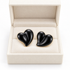 Black Heart earrings