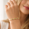 Gold Mini Daisy Bracelet