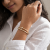 DIAMOND STUDDED NAIL AND BRACELET COMBO