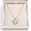 Studded Heart Necklace