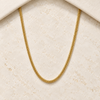 Wheat Plain Gold Chain