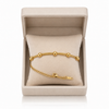 Statement Multilayer Gold Ball Bracelet