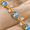Sea Blue Tulip Bracelet