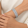 Crown Jewel Starlight Bracelet Silver