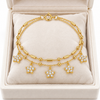 Dual Layer Star Chime Bracelet