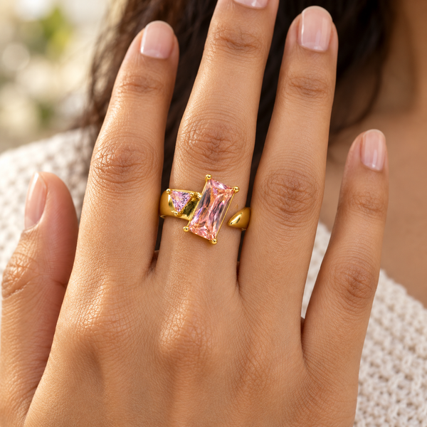 Pink Duo Ring