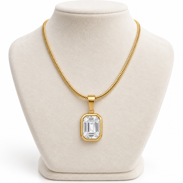 Crystal Cut Necklace