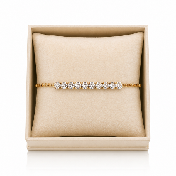 Sparkling Diamond Tennis Bracelet