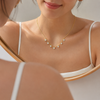 Heart Charm Ball Chain Necklace