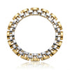Dual Tone Verc Men's Bracelet