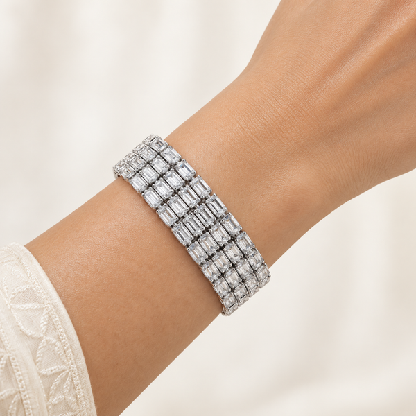 Crown Jewel Starlight Bracelet Silver
