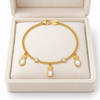 White Pineapple Luxe Bracelet