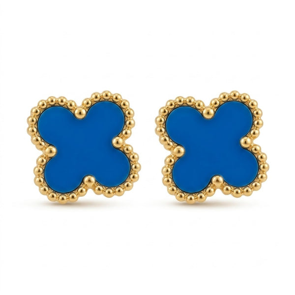 Blue Cleef Earrings