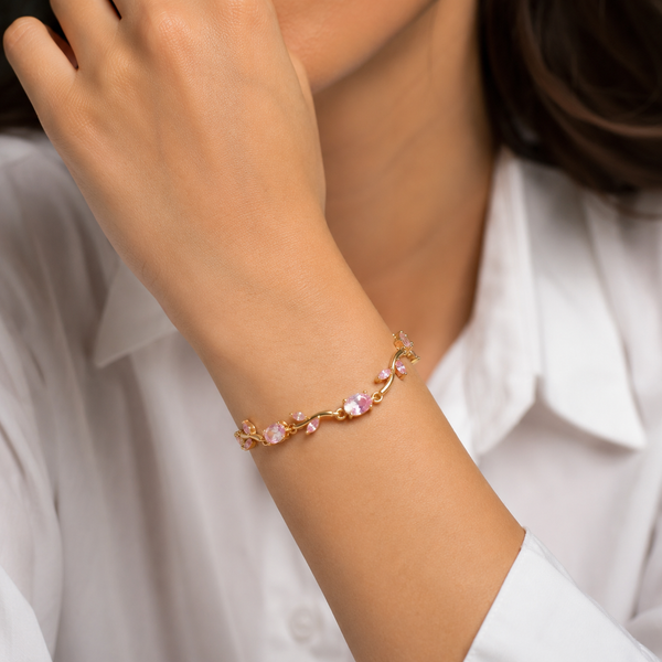 Aurora Tulip Anklet- Adjustable