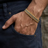 Dual Tone Titan Men’s Bracelet