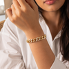 Luxe Studded Chain Bracelet