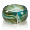 Emerald Glass Chunky Bracelet