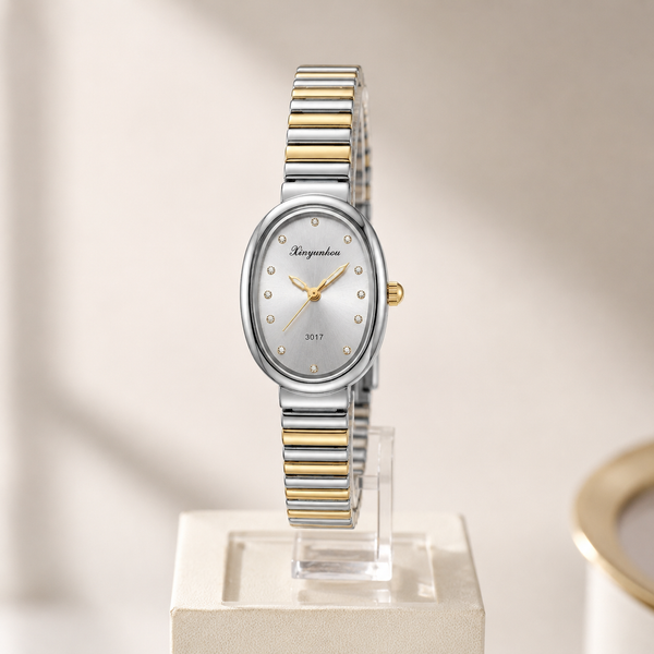 Moonvera Dual Tone Watch