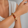 Viral Stackable Bracelet- Brown