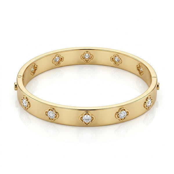 Flower Stud Bracelet
