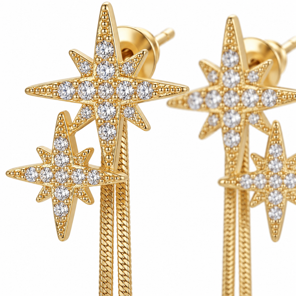 Star Tassel Earring