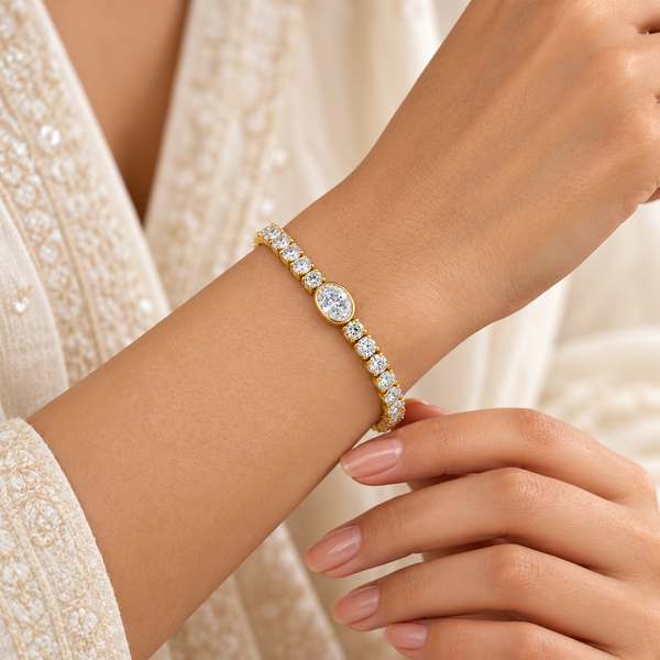 Oval Accent Nene Bracelet
