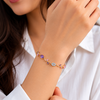 Honey Aura Tulip Anklet- Adjustable