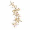 Flower Cluster Ear Cuff