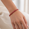 Wine Tennis bracelet