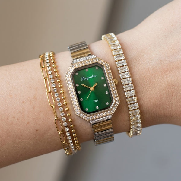 Emerald Eternity Watch Stack