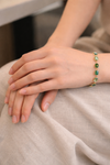 Emerald Shade Crystal Bracelet