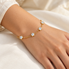 Crystal Flower Bracelet