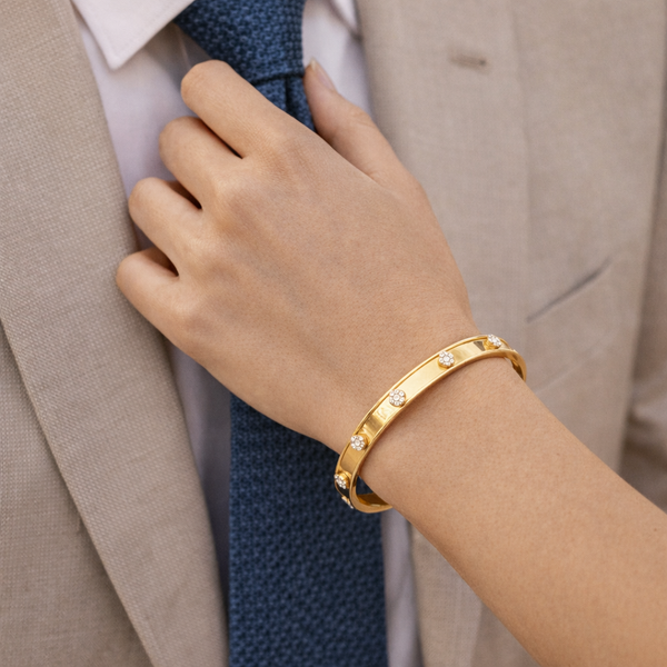 Lily Bangle Bracelet