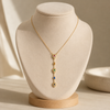 Vintage Gold Drop Necklace